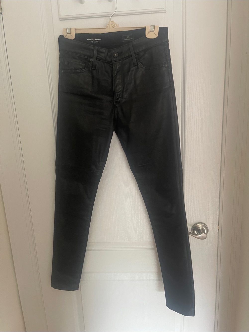 Ag Adriano Goldschmied Black Skinny Jeans